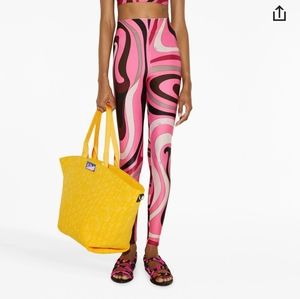 Pucci marmo print leggings